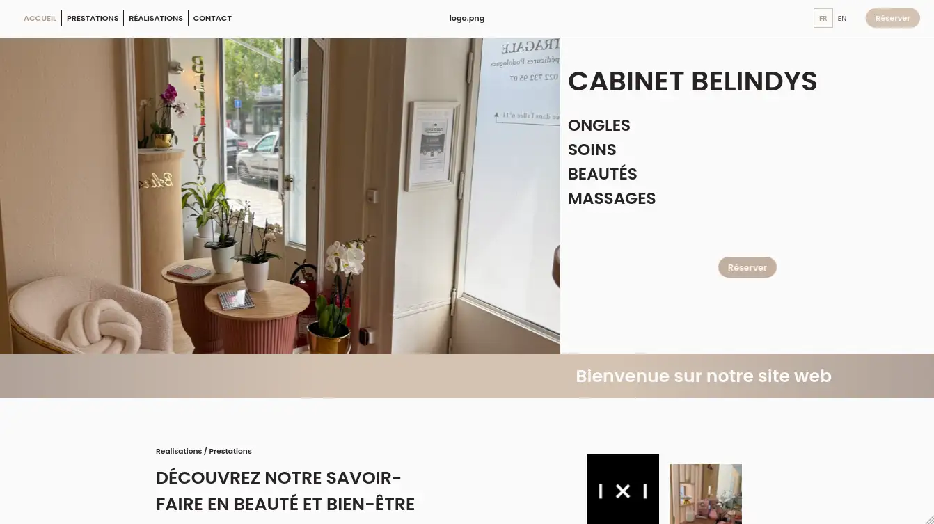 photo site web belindys